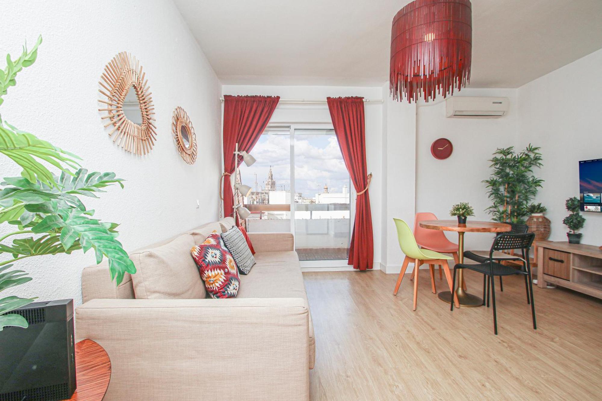 Stunning Apt W Views To Giralda - 15 Minutes Walk Севілья Екстер'єр фото
